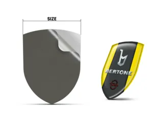 Bertone Heckscheibenaufkleber Racing Stern Exklusiv Auto